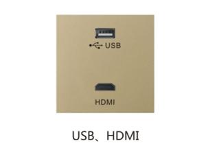 USB、HDMI